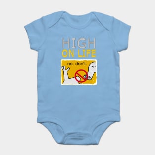 High on life Baby Bodysuit